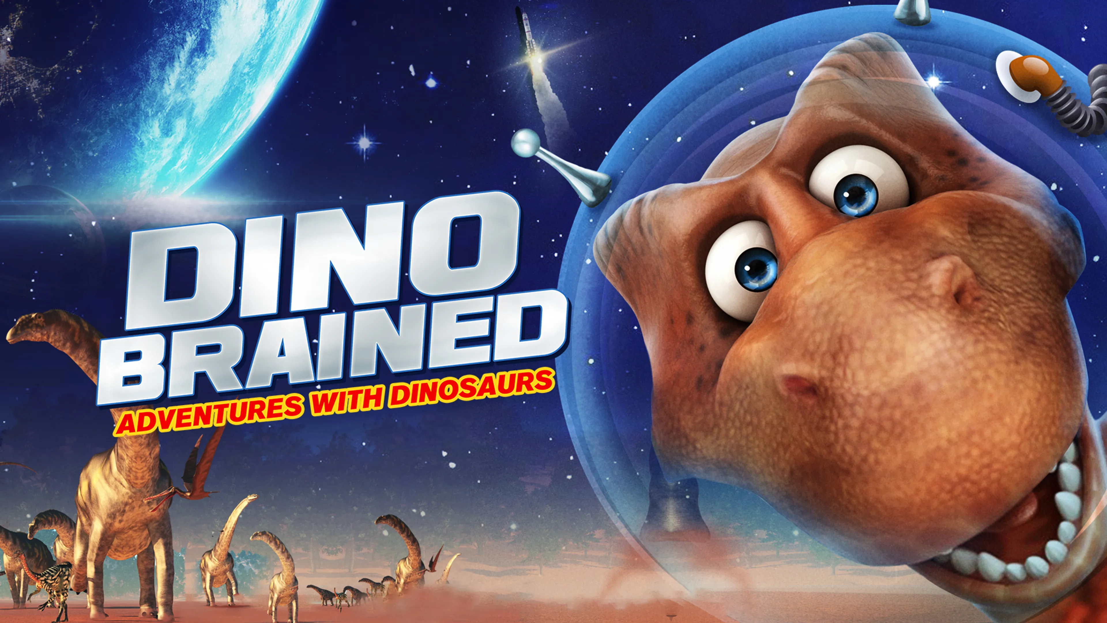 Dino Brained poster